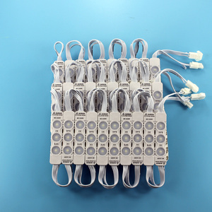 ความสว่างสูง3W 1.8W Smd2835 3ชิปเลนส์160องศากันน้ำ IP65ฉีดพีวีซี AC110V AC220V โมดูล Led สำหรับป้าย