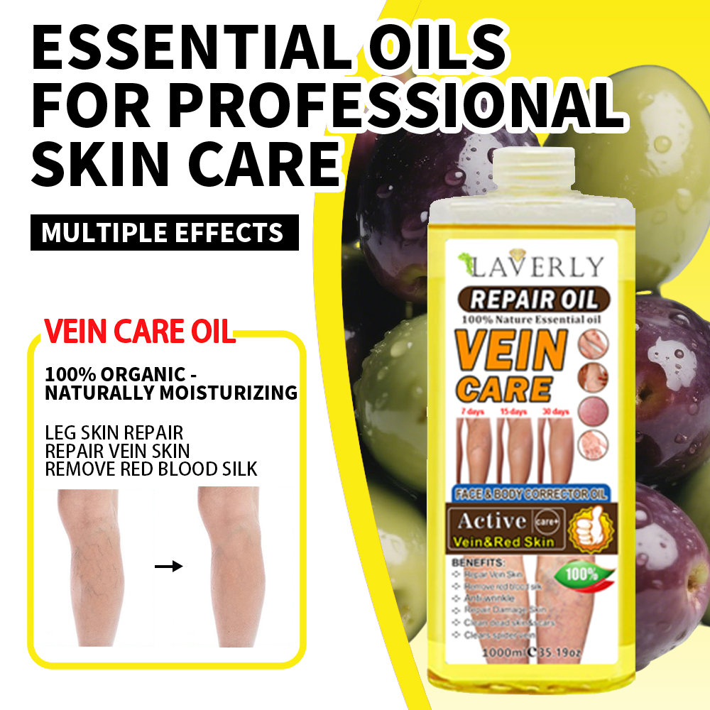 Aceite para el cuidado de las venas