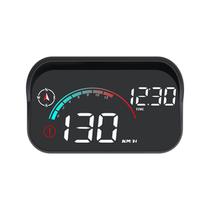 M22 HUD ekran Dashboard projektör HD küme enstrüman GPS hız kilometre sayacı zaman pusula ile aşırı hız alarmı - Product Image 1