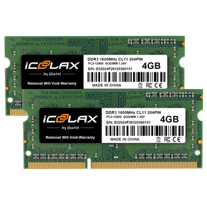 ICOOOLAX Professional Speicher modul DDR3 1,35 V/1,5 V DDR3 Nb So-Dimm 1066MHz/1333MHz/1600MHz RAM 2GB/4GB/8GB Lager verfügbar ECC - Product Image 1