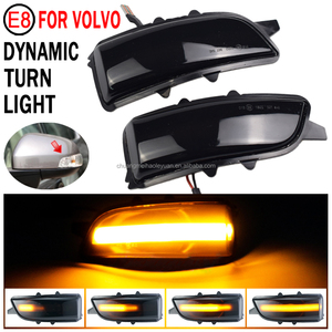 2008-2010年用ボルボC30 C70 S40 S60 V40 V50 V70 LEDダイナミックターンシグナルサイドミラー新しい状態シーケンシャルインジケータライト - Product Image 6
