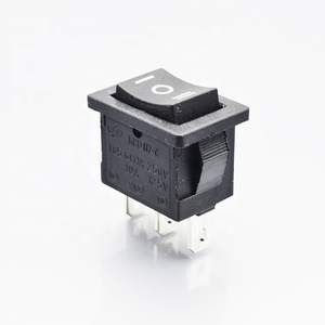 Yüksek kaliteli on-off-on rocker anahtarı 3 pin KCD1-101-3P üç pozisyon on/off/on anahtarı - Product Image 2