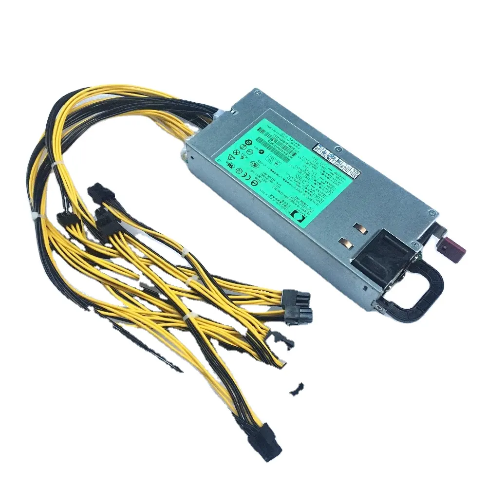 Fuente de alimentación conmutada, tarjeta gráfica de 1200w, DPS-1200FB-1 A, DL580G7, DL980G7, 6Pin A 8Pin, 570451-101, 579229-001