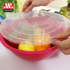 Chất Lượng Cao Nhà Bếp Đầy Màu Sắc Pp 5 Cái Nhựa Phục Vụ Bát Súp Salad Trộn Bowl Set - Product Image 4