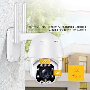 Factory Supply 1080P CamHi Auto Tracking Wifi <strong>Camera</strong> Security 2MP Wireless MINI IP PTZ Dome <strong>Camera</strong> - Product Image 4