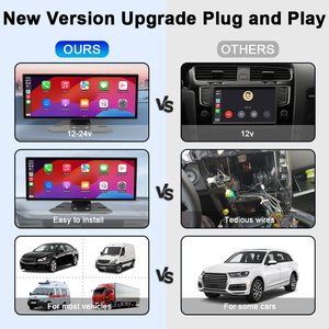 11.26in Radio de coche Carplay Android HD pantalla táctil FM para Bluetooth Universal Autoradio cámara de respaldo TV reproductor Multimedia automático - Product Image 6