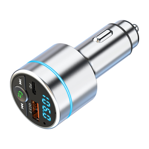 Vendita calda per Kit auto Bluetooth telecomando caricabatterie per auto USB Wireless FM trasmettitore dotato di ricarica Stereo caricatore del telefono - Product Image 3