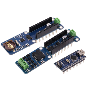 Data Logging <strong>Shield</strong> for <strong>Arduino</strong> Nano Logger Recorder Module 3.3V RTC Real Time Clock /Dual Channel <strong>Motor</strong> <strong>Driver</strong> Board Nano L298P