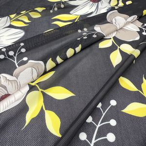 Poliéster Spandex 4 Way Stretch Printed Fabric Power Net Mesh para forro y vestido de moda