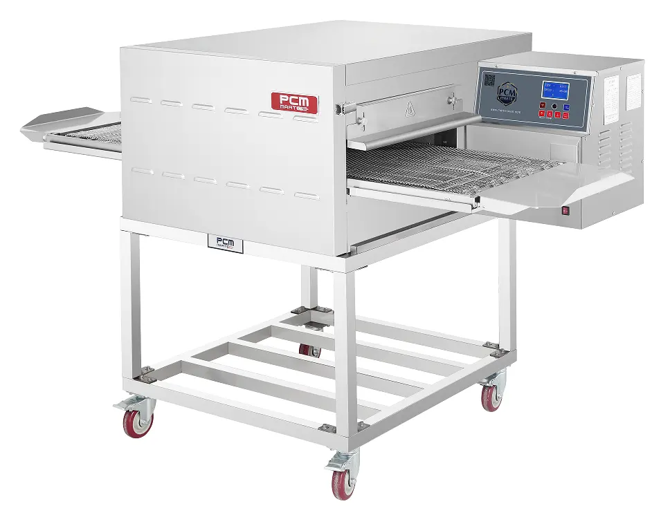 Industriële Commerciële Elektrische Transportband Pizza Oven Gebruikt Voor Bakken 15 18 20 30 Inch