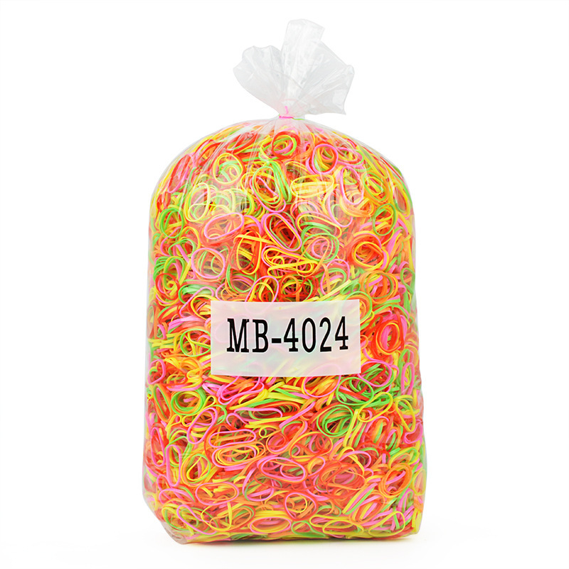Elastici fluorescenti spessi e resistenti, confezione da 1 kg