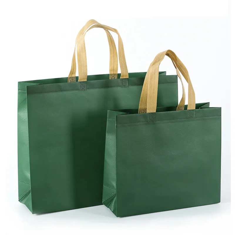 Оптовая продажа, рекламная Экологически чистая многоразовая сумка для супермаркета, продуктов tnt, сумка для покупок из ламинированного нетканого материала