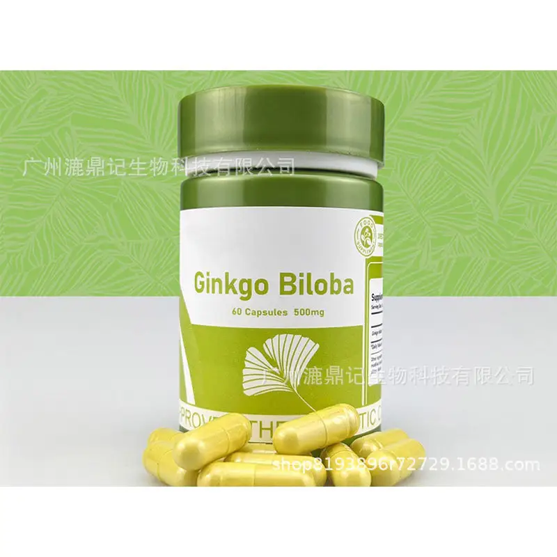 Fabriek Maatwerk Ginkgo Biloba Extract Supplement Kruid Ginko Biloba Capsules