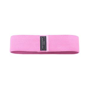 Bandas en cuclillas de tela elástica para entrenamiento en casa, logotipo personalizado, venta al por mayor, para ejercicio, gimnasio, glúteos - Product Image 4