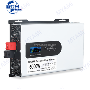 MYAmi Dual Output 3000W 12-96V DC Input Off Grid LCD-Anzeige Solar AC 220V Wechsel richter Reine Sinus welle Niederfrequenz 50/60Hz Home - Product Image 2
