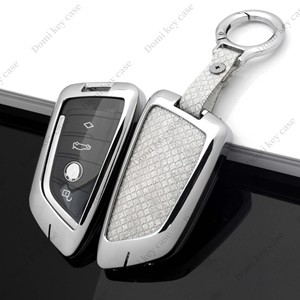 DM araba uzaktan anahtar kutu Fob anahtar kutu anahtarlık kapak koruyucu için Bmw G20 G30 X1 X3 X4 X5 45e G05 X6 F20 I4 G21 F40 F80 - Product Image 3
