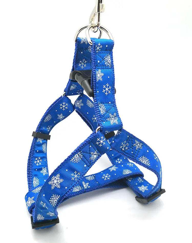 In  Stock Christmas Pet Dog Harness Best Nylon leash Harness Dog Harness set