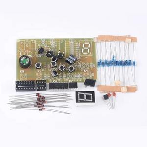 Elettronica fai da te Kit di formazione Starter saldatura pratica bordo con componenti del circuito ICs per l'insegnamento esperimento - Product Image 1