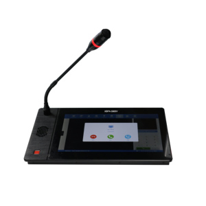 IP Desktop Microphone <strong>Android</strong> Operating <strong>System</strong> 10inch HDMI Output <strong>Touch</strong> Screen Remote Video <strong>Intercom</strong> HDMI Output Mouse Reset - Product Image 1