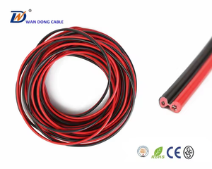 สายลำโพงสื่อสารแบบ2-core 2*0.5มม. BC CCA สีแดงดำจากโรงงาน WD - Product Image 4
