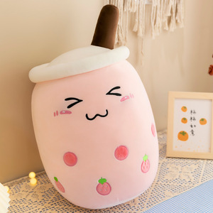 New Creative More Sizes Cheap High Quality Cute Stuffed Food Fruit Milk Tea Cup Pillow Toy <strong>Plush</strong> - Product Image 5