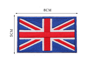 Tùy chỉnh sang trọng Velcro thăng hoa truyền nhiệt vá thêu Mỹ Mexico Canada USA sao quốc gia cờ các bản vá lỗi cho quần áo - Product Image 6