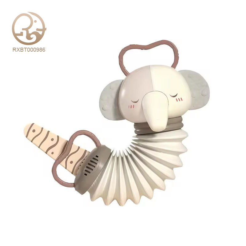 Musical accordion with soothing music Gabby book tail toy