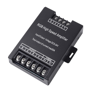 Высокоскоростной RGB светодиодный регулятор света Dimmer контроллер DC5V 12V 24V 50A пульт дистанционного управления ретранслятор сигнала Светодиодный удлинитель высокой мощности - Product Image 5