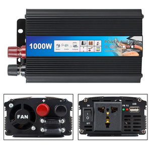 1000watt 12v 220v Car Power Inverter Usb 5v/2.1a Intelligent Solar Dc to Ac Power Converter Inverter with Multi in One Socket - Product Image 6