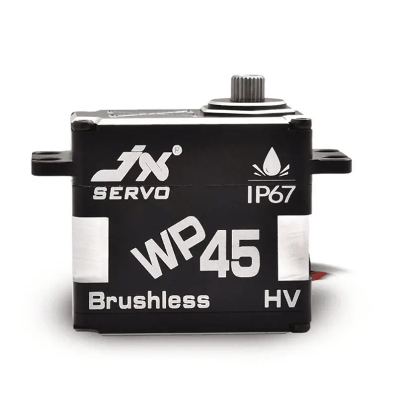 JX Servo WP45 HV 45KG Brushless Waterproof IP67 Metal Gear Servo digitale per RC Car Helicopter Airplane