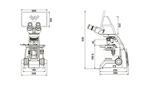 100x-2500x液晶显微镜屏幕视频显微镜usb显微镜摄像机 - Product Image 6