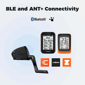 COOSPO Sensor Dual de Velocidad de Cadencia de Bicicleta Inalámbrico Compatible con Zwift, Rouvy, IPX6 con Batería de Larga Duración - Product Image 4