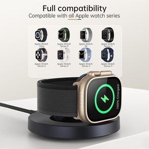 Itian แท่นชาร์จนาฬิกาแม่เหล็กไร้สายตั้งโต๊ะพับได้บางเฉียบแท่นชาร์จสำหรับ Apple iWatch Series 8/7/6/5/4/3/2 /se อัลตร้า - Product Image 4
