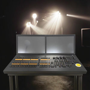 Phiên bản mới lớn màu đen ngựa MA2 RGB LED DMX512 điều khiển ánh sáng sân khấu giao diện điều khiển với IP20 đánh giá Dimmable Đèn sân khấu - Product Image 5