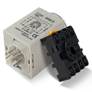 AH3-3 de relé de tiempo de retardo, controlador de temporizador AC220V 24VDC - Product Image 3