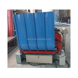 Trước cong lợp & tường ốp bullnose tấm Máy structureless lợp hồ sơ làm cuộn hình thành thiết bị - Product Image 4