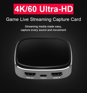 4K 60HZ高清输出视频采集Type-c游戏广播采集盒麦克风USB3.0 4k高清采集卡 - Product Image 2