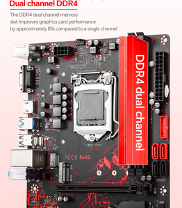 Great Wall H311M GAMING Motherboard LGA1151 CPU-Set DDR4-Speicher Computer Desktop-Spiel Motherboard - Product Image 4