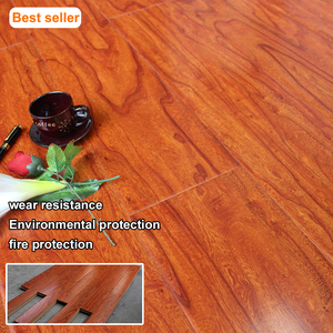 Phong cách hiện đại 10 mét HDF không thấm nước Laminate sàn bấm vào cài đặt AC3 mặc mịn Matte kết thúc rộng ván dễ dàng sạch sống - Product Image 6