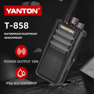 Walkie Talkie a lungo raggio professionale bidirezionale Radio impermeabile ricetrasmettitore Radio T-858 YANTON - Product Image 3