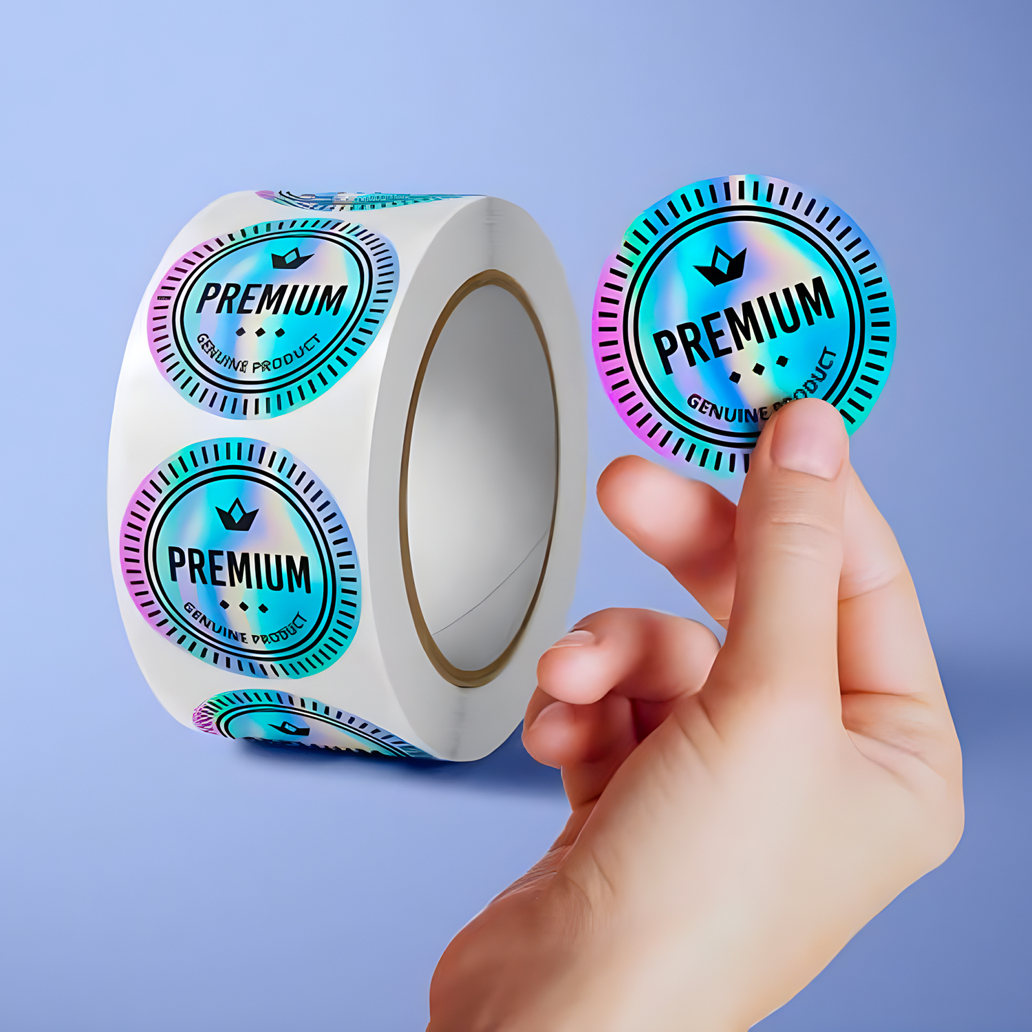 Hologram sticker