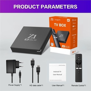 Z1 4K HD TV Set-Top Box con control remoto por voz infrarrojo de doble frecuencia Procesador de cuatro núcleos Directo de Source Factory - Product Image 4