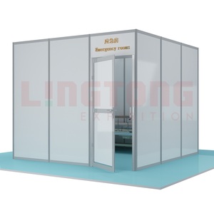 Sala de alumínio <span class=keywords><strong>modular</strong></span> provisória do isolamento da cabine do esquema <span class=keywords><strong>Shell</strong></span> do perfil para o hospital e o pavilhão