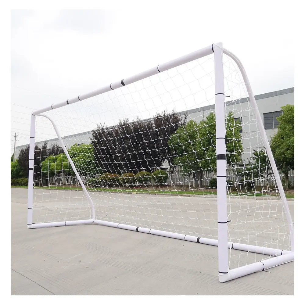 Nuovo Professionale Bersaglio Colpo Presa Portatile 6*4 ft Upvc di Formazione del Team Obiettivo di Calcio Per Bambini In Plastica Porta Da Calcio IN PVC post Per La Vendita