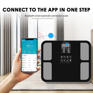 Умная платформа, вес 180 кг, цифровая весовая шкала для ванной комнаты с голубыми зубами - Product Image 2
