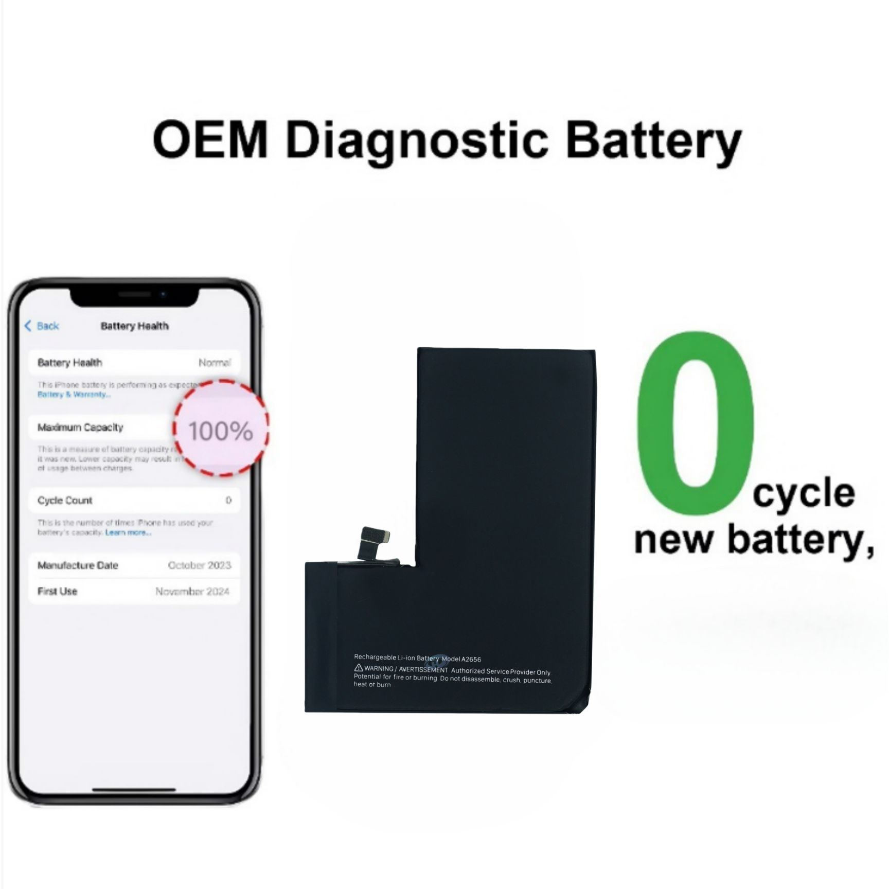 PARA iPhone 13 pro 3410 mah
