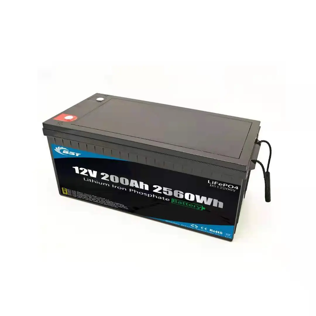 BSY Lifepo4 12V 100Ah 200Ah 230Ah 280Ah 300Ah 460Ah Battery Case Lithium 12V Lifepo4 Battery Solar Energy Storage Battery Pack
