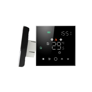 Hotowell WF03 Ventola a 3 velocità 2 tubo 4 tubo sensore per Keycard Full Touch schermo programmabile termostato