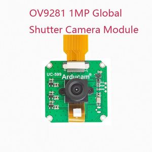 Módulo de cámara de obturador global mono OV9281 1MP con solo montaje M12 130deg 850nm para Raspberry Pi