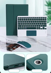 三星银河标签S8 X700 X706 S7 11英寸盖S6 Lite 10.4标签A7 A8 A9加带键盘外壳的无线键盘 - Product Image 6